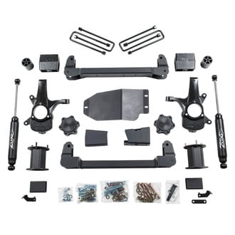 Zone Offroad® - 6.5" x 5" Front and Rear Suspension Lift Kit