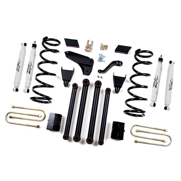 Zone Offroad® - 4-Link Front and Rear Suspension Lift Kit