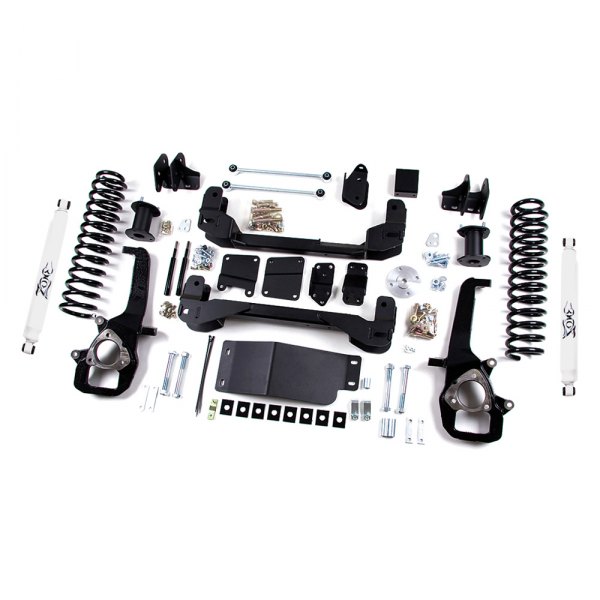 Zone Offroad® D41N 6" x 5" Front and Rear Suspension Lift Kit