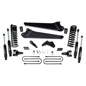 Zone Offroad® - 6.5" x 5" Radius Arm Front and Rear Suspension Lift Kit