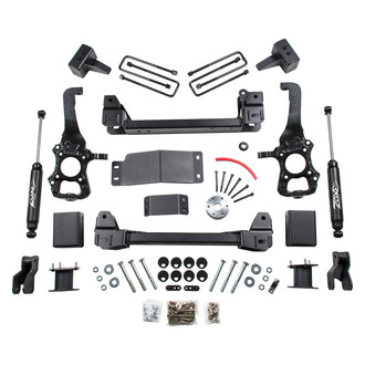 Zone Offroad® - 4" x 4" Front and Rear Suspension Lift Kit