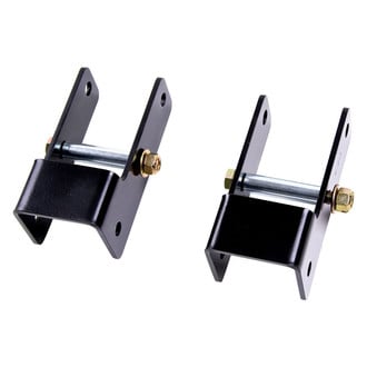 Zone Offroad® - 1" Front Lifted Leaf Spring Shackles