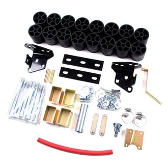 Zone Offroad® - 3" x 3" Front and Rear Body Lift Kit