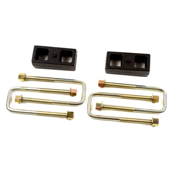 Zone Offroad® - Rear Lifted Blocks and U-Bolts