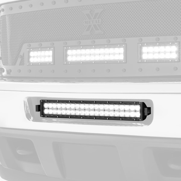 ZROADZ® - Front Bumper Bolt-on 20" 120W Dual Row Combo Beam LED Light Bar
