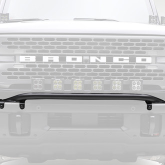 ZROADZ® - Mild Steel Bolt-on Front Bumper Mount for Six 3" LED Pod Lights