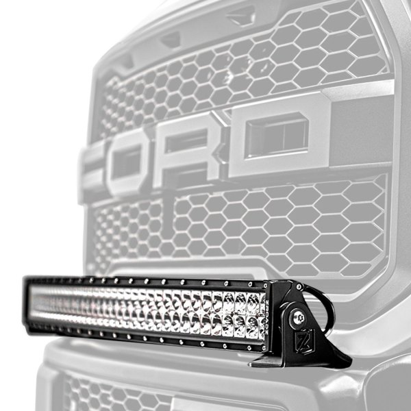 ZROADZ® - Front Bumper Bolt-on 40" 240W Curved Dual Row Combo Beam LED Light Bar