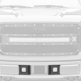 ZROADZ® - Front Bumper Bolt-on 3" 2x20W Cube Flood Beam LED Pod Lights