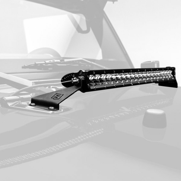ZROADZ® - Hood Hinge Bolt-on 20" 100W Slim Combo Beam LED Light Bar