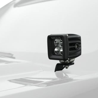 ZROADZ® - Hood Hinge Bolt-on 3" 2x20W Cube Flood Beam LED Pod Lights