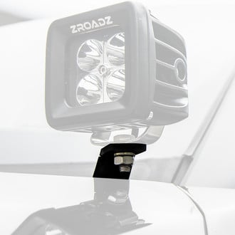 ZROADZ® - Mild Steel Bolt-on Hood Hinge Mounts for 3" LED Pod Lights
