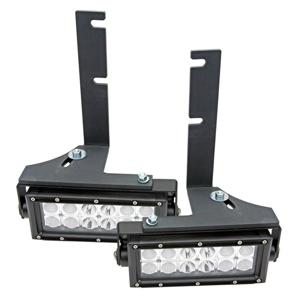 ZROADZ® - Rear Bumper Bolt-on 6" 2x36W Dual Row Combo Beam LED Light Bar Kit