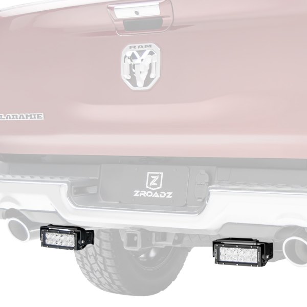 ZROADZ® - Rear Bumper Bolt-on 2x36W Dual Row Combo Beam LED Light Bars