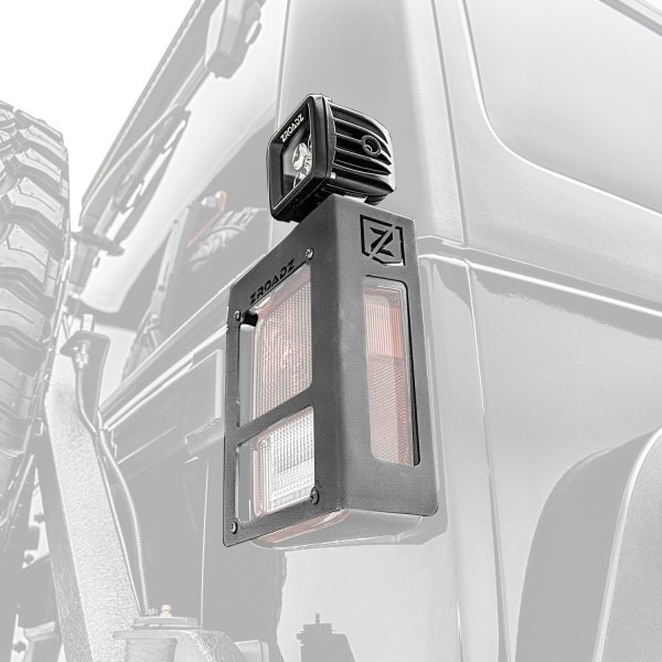ZROADZ® - Tail Light Protector Bolt-on 3" 2x20W Cube Flood Beam LED Pod Lights