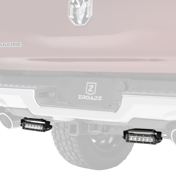 ZROADZ® - Rear Bumper Bolt-on 2x30W Slim Combo Beam LED Light Bars