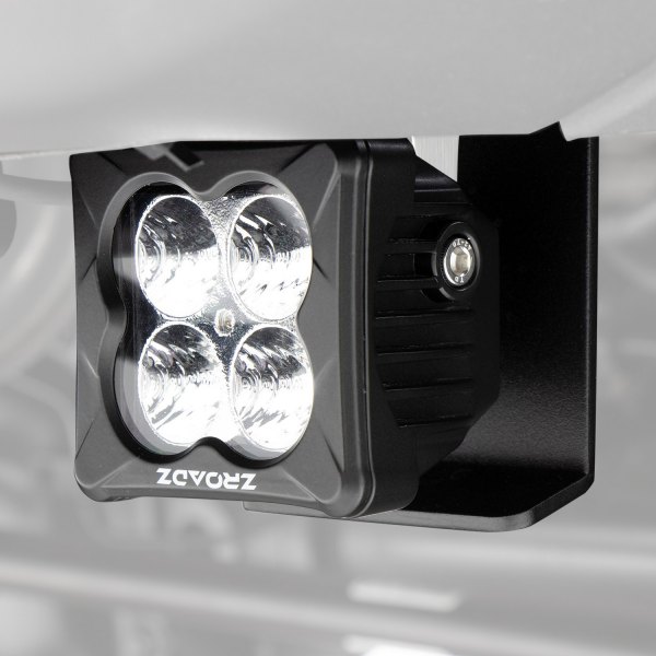 ZROADZ® - Rear Bumper Bolt-on 3" 2x20W Cube Flood Beam LED Light Kit