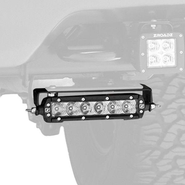 ZROADZ® - Rear Bumper Bolt-on 6" 2x30W Slim Combo Beam LED Light Bars