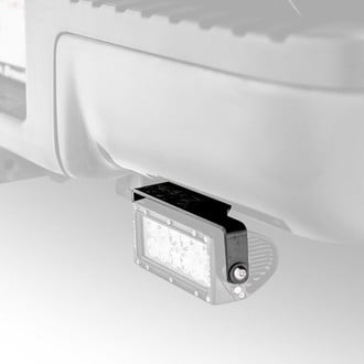ZROADZ® - Mild Steel Bolt-on Rear Bumper Mounts for Two 6" LED Light Bars