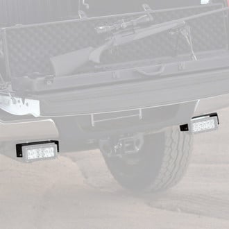 ZROADZ® - Mild Steel Bolt-on Rear Bumper Mounts for Two 6" LED Light Bars