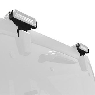 ZROADZ® - Bolt-on Rear Window Mounts for Two 6" Slim LED Light Bars