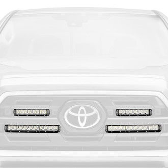 ZROADZ® - Grille Bolt-on 10" and 6" 240W Slim Combo Beam LED Light Bars