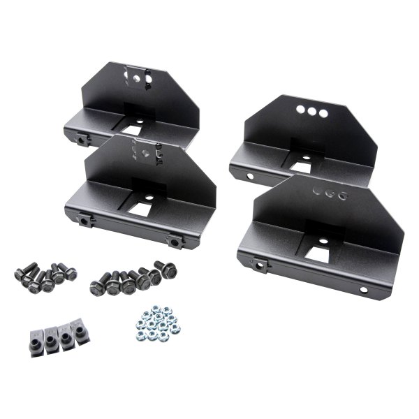 Zroadz® - TrailX.R1 Black Mounting Brackets