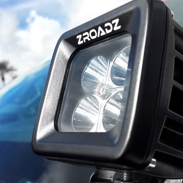 ZROADZ® - Hood Hinge Mounted Two 3 LED Pod Lights