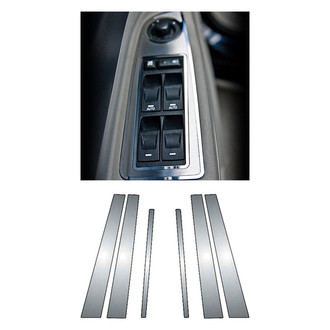 Zunden® - 2-Pc Chrome Pillar Post Kit